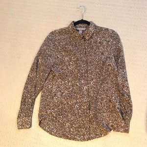 Leopard H &M blouse. Size 2
